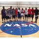 Basketball. At NASA.